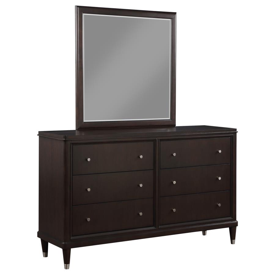 (image for) Emberlyn 6-drawer Dresser with Mirror Brown