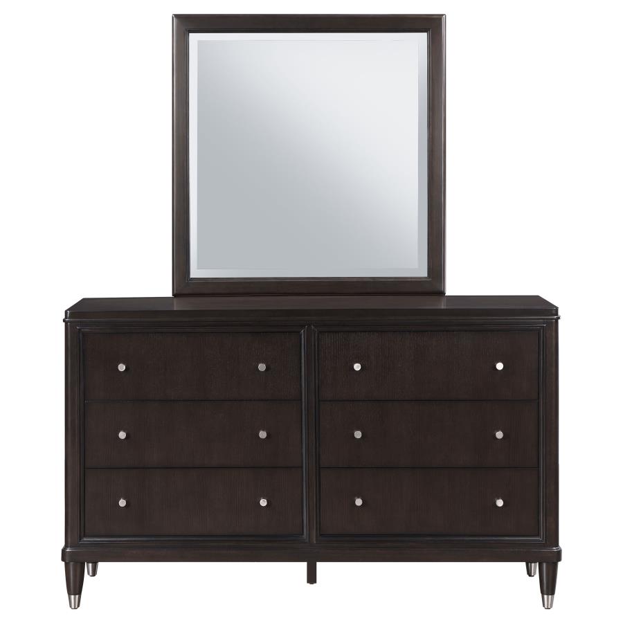 (image for) Emberlyn 6-drawer Dresser with Mirror Brown