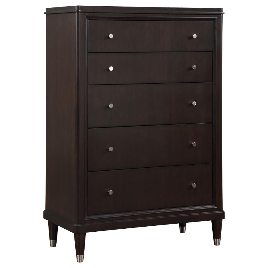 (image for) Emberlyn 5-drawer Bedroom Chest Brown - Click Image to Close