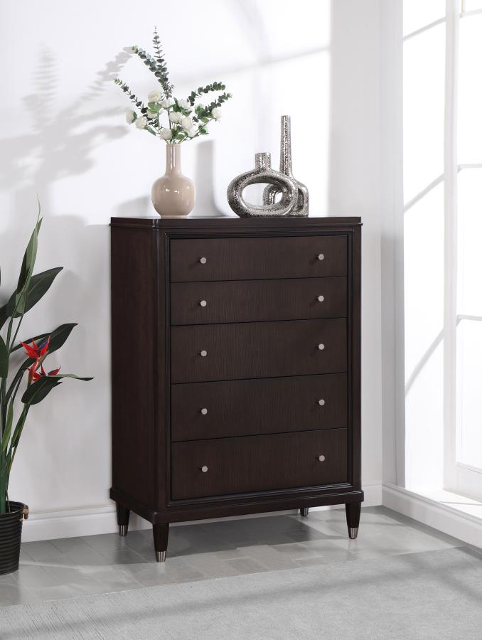 (image for) Emberlyn 5-drawer Bedroom Chest Brown