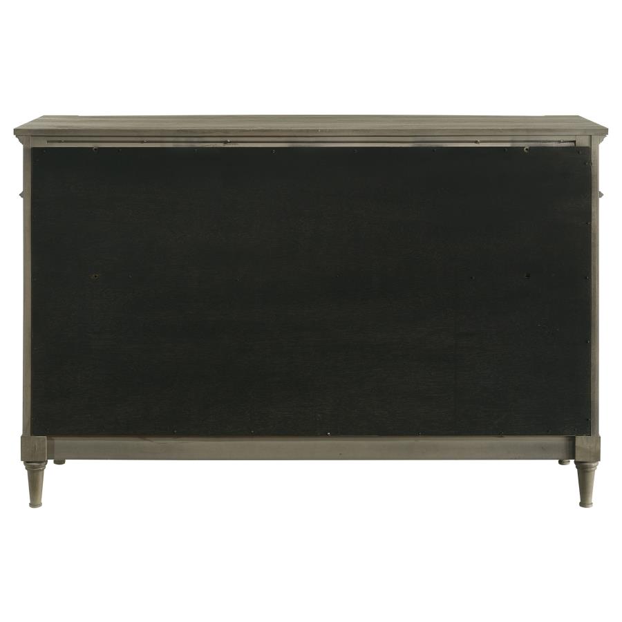 (image for) Alderwood 9-drawer Dresser French Grey