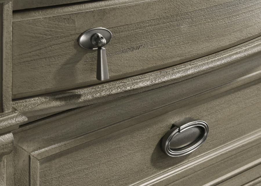 (image for) Alderwood 9-drawer Dresser French Grey