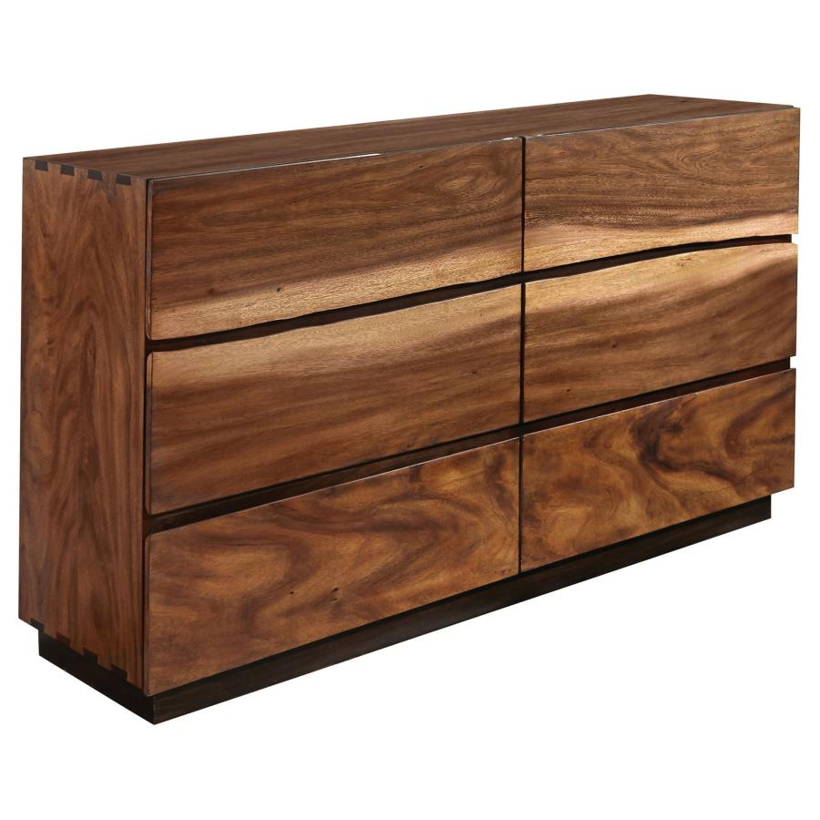 (image for) Winslow 6-drawer Dresser Smokey Walnut