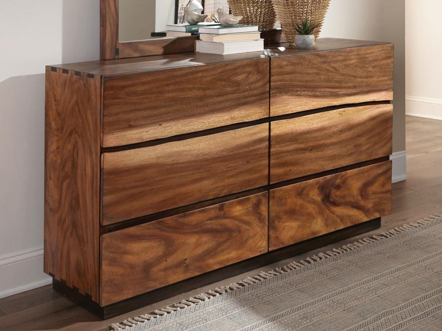 (image for) Winslow 6-drawer Dresser Smokey Walnut