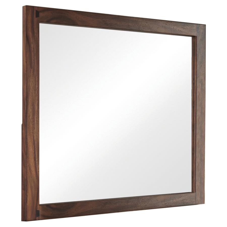 (image for) Winslow Dresser Mirror Smokey Walnut - Click Image to Close