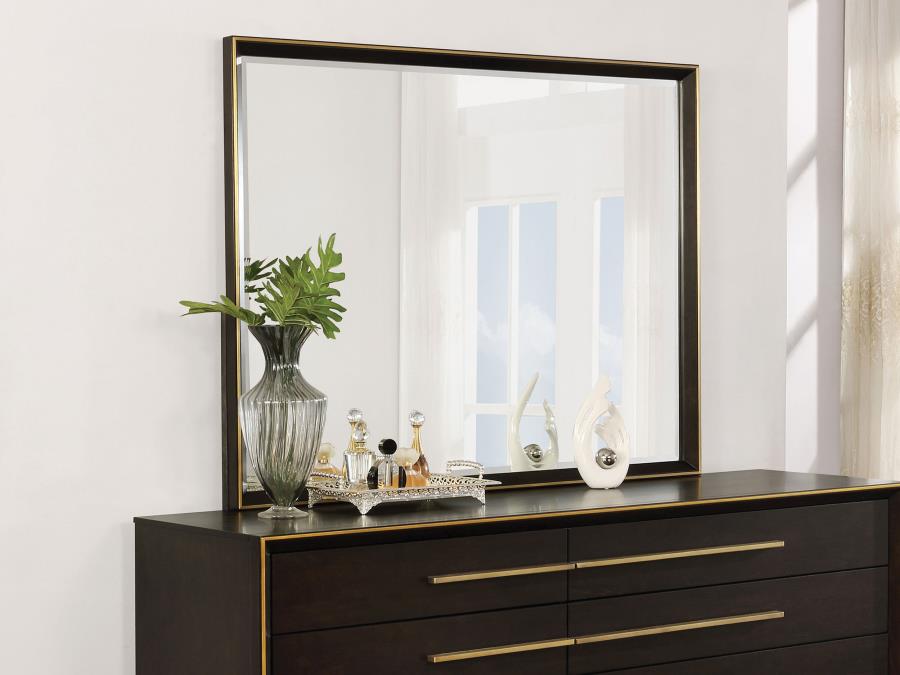 (image for) Durango Dresser Mirror Smoked Peppercorn