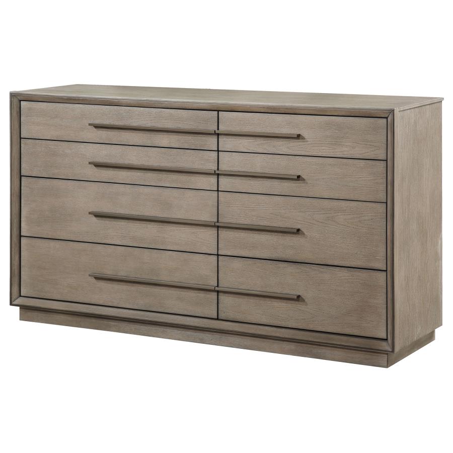 (image for) Durango 8-drawer Dresser Washed Oak