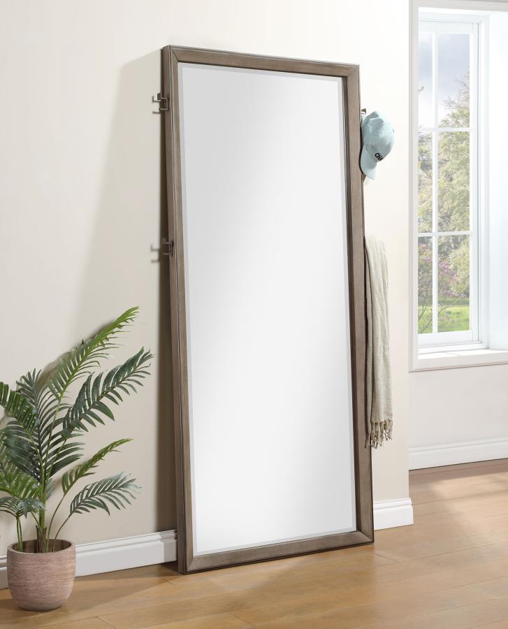 (image for) Durango Full Length Standing Floor Mirror Washed Oak