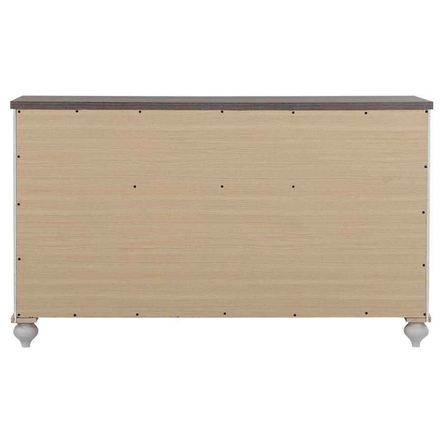 (image for) Stillwood 6-drawer Dresser Vintage Linen