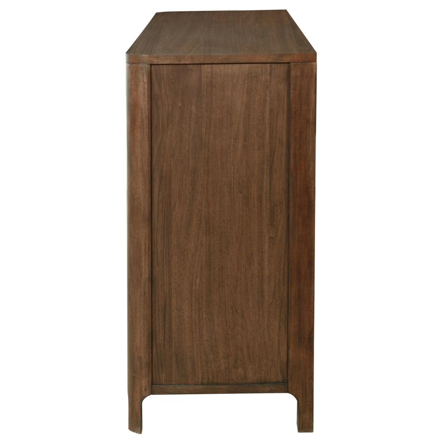 (image for) Maderia 8-drawer Dresser Cabinet Walnut