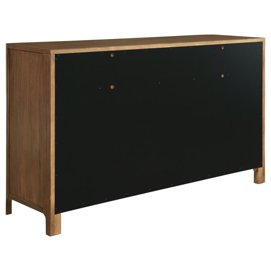 (image for) Maderia 8-drawer Dresser Cabinet Walnut