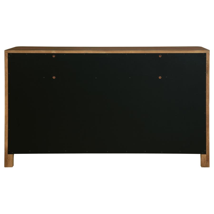 (image for) Maderia 8-drawer Dresser Cabinet Walnut