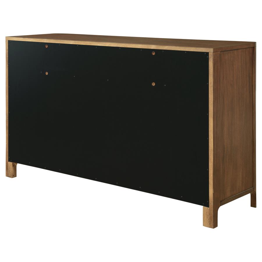 (image for) Maderia 8-drawer Dresser Cabinet Walnut