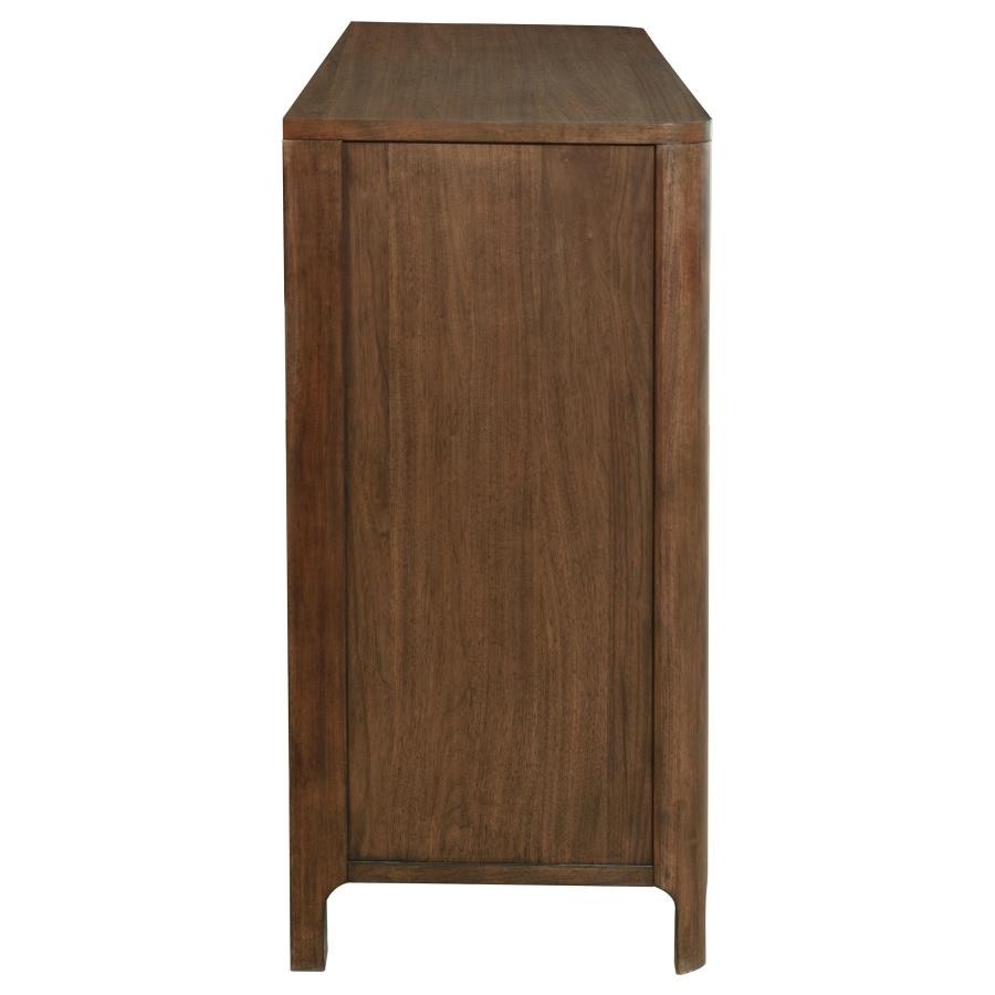 (image for) Maderia 8-drawer Dresser Cabinet Walnut