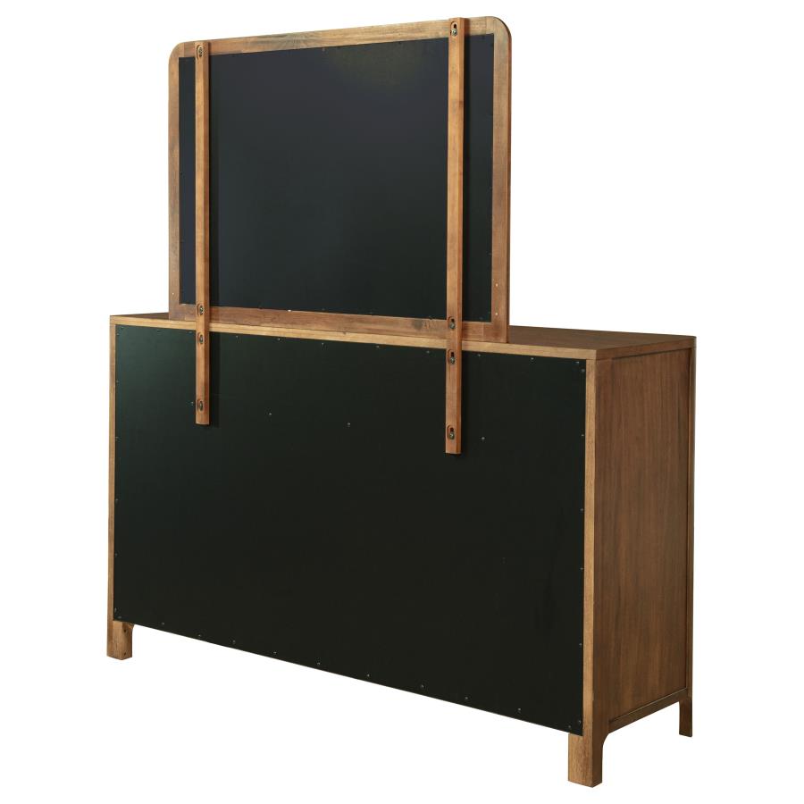 (image for) Maderia 8-drawer Dresser and Mirror Walnut