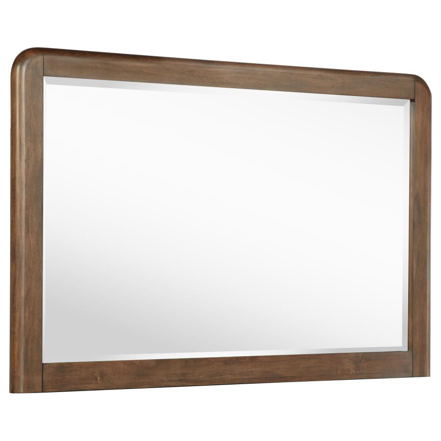 (image for) Maderia Dresser Mirror Walnut - Click Image to Close