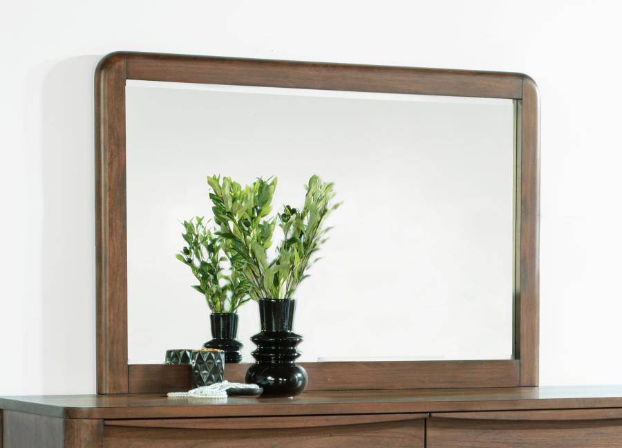 (image for) Maderia Dresser Mirror Walnut