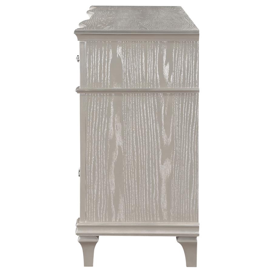 (image for) Evangeline 9-drawer Dresser Silver Oak