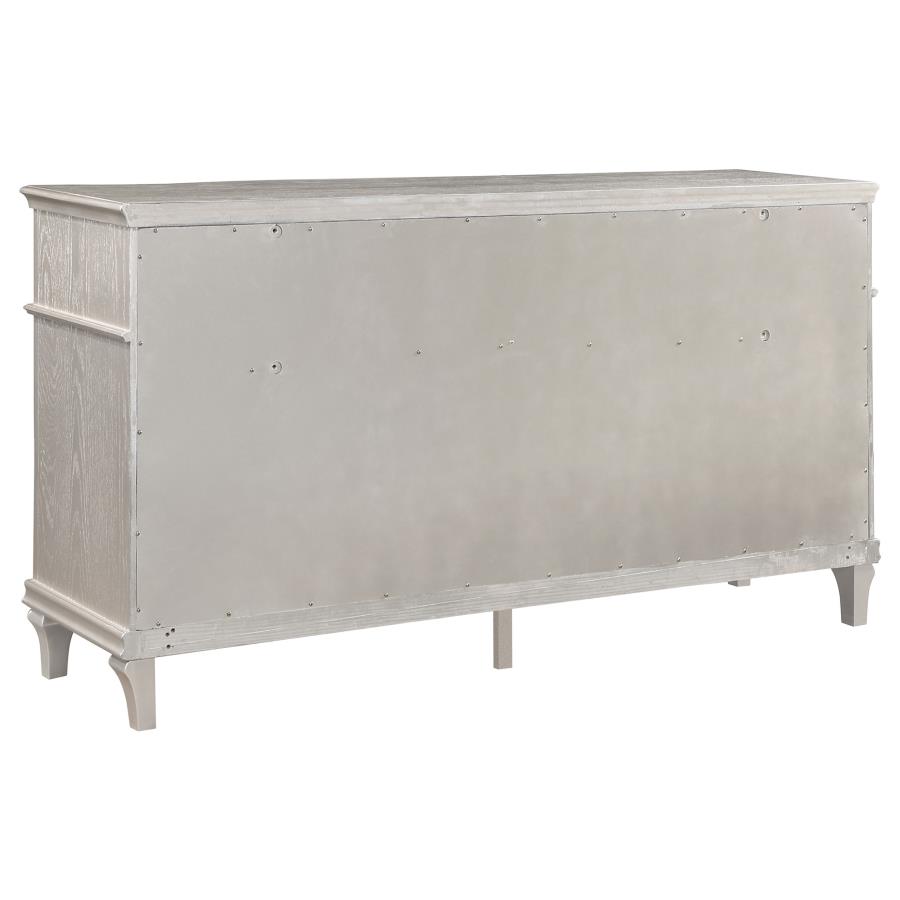 (image for) Evangeline 9-drawer Dresser Silver Oak