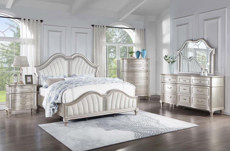 (image for) Evangeline 9-drawer Dresser Silver Oak