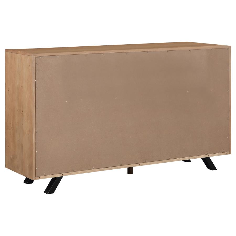 (image for) Taylor 7-drawer Dresser Light Honey Brown