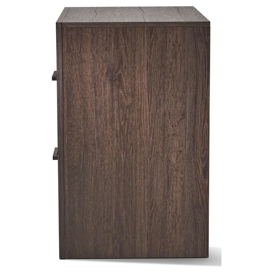 (image for) Dewcrest 2-drawer Nightstand Caramel and Licorice