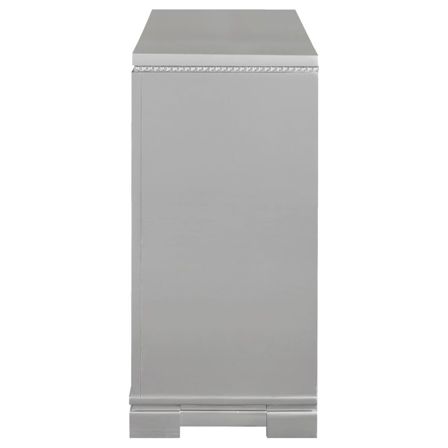 (image for) Eleanor 6-drawer Dresser Metallic Mercury