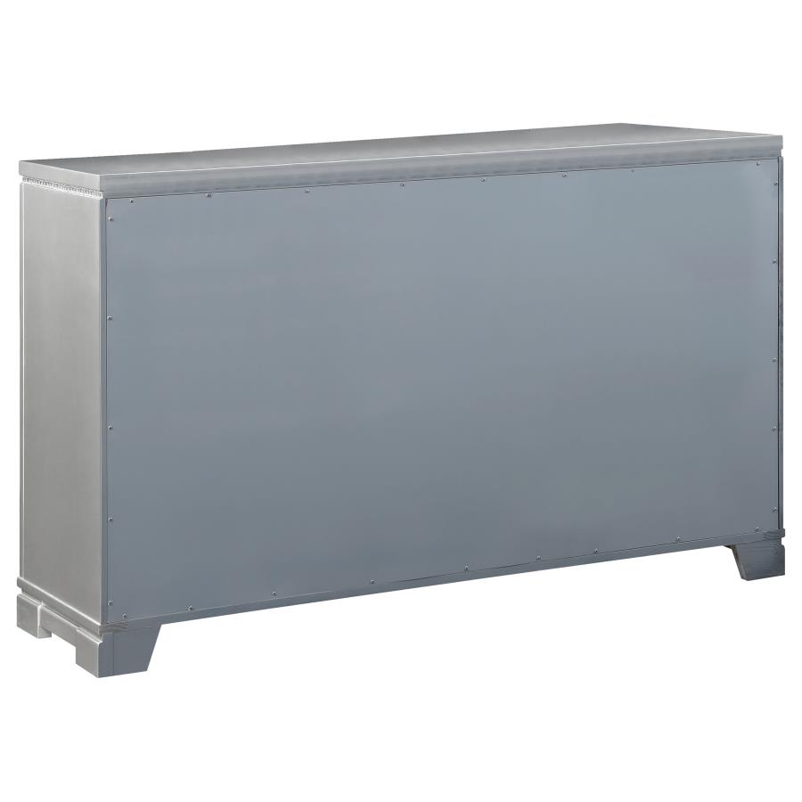 (image for) Eleanor 6-drawer Dresser Metallic Mercury