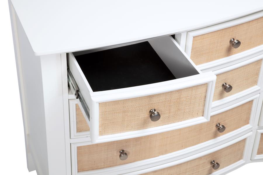 (image for) Bexhill 10-drawer Dresser Cabinet White