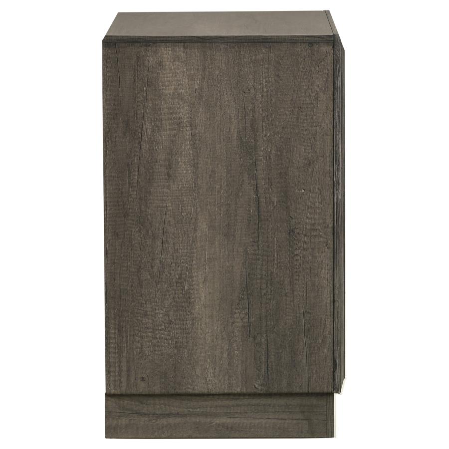 (image for) Janine 2-drawer Nightstand Grey