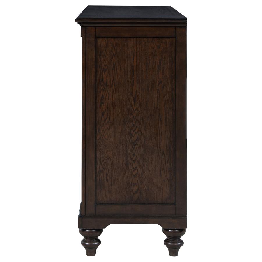 (image for) Andover 8-drawer Dresser Cabinet Dark Oak