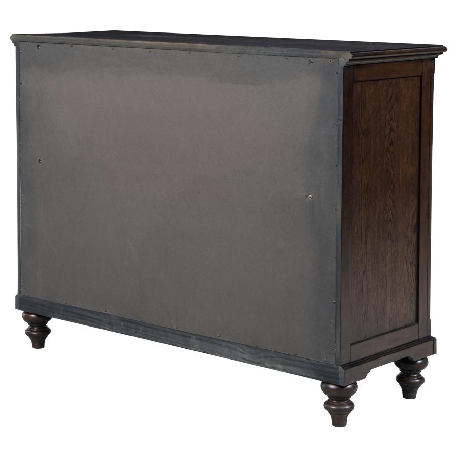 (image for) Andover 8-drawer Dresser Cabinet Dark Oak