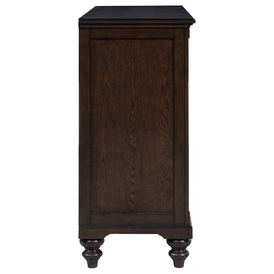 (image for) Andover 8-drawer Dresser Cabinet Dark Oak