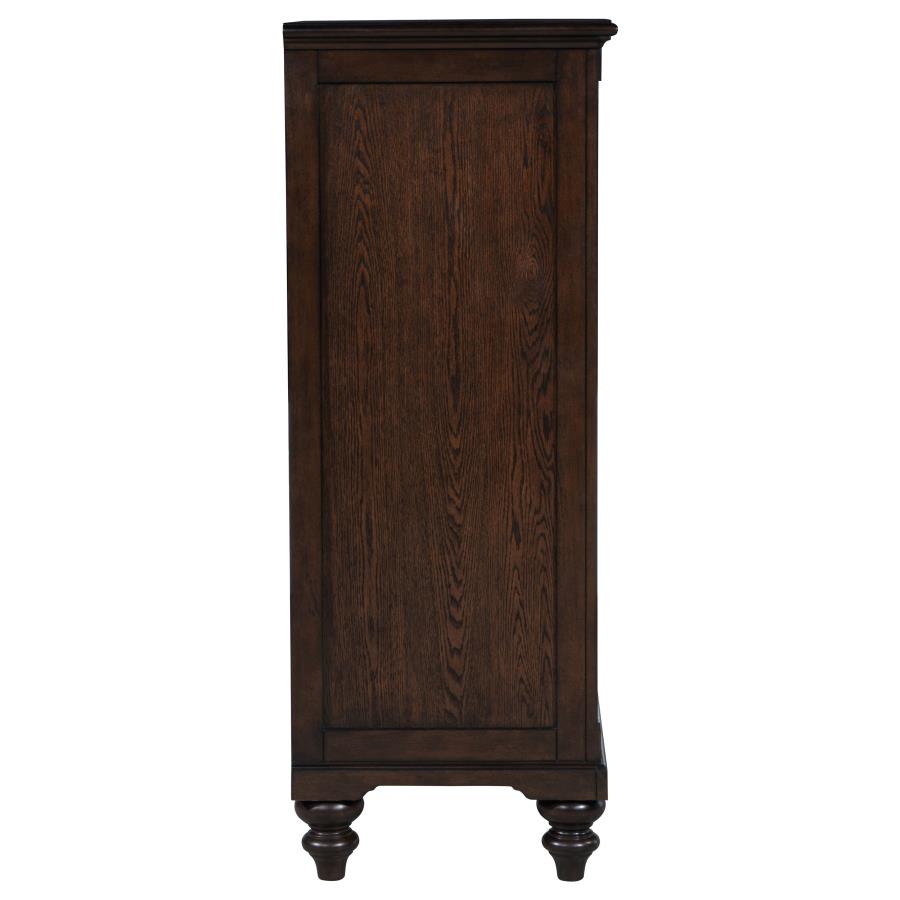 (image for) Andover 5-drawer Chest of Drawers Dark Oak