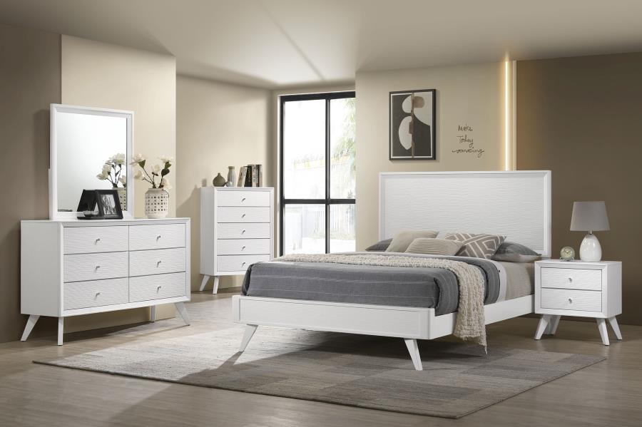 (image for) Janelle 2-drawer Nightstand White