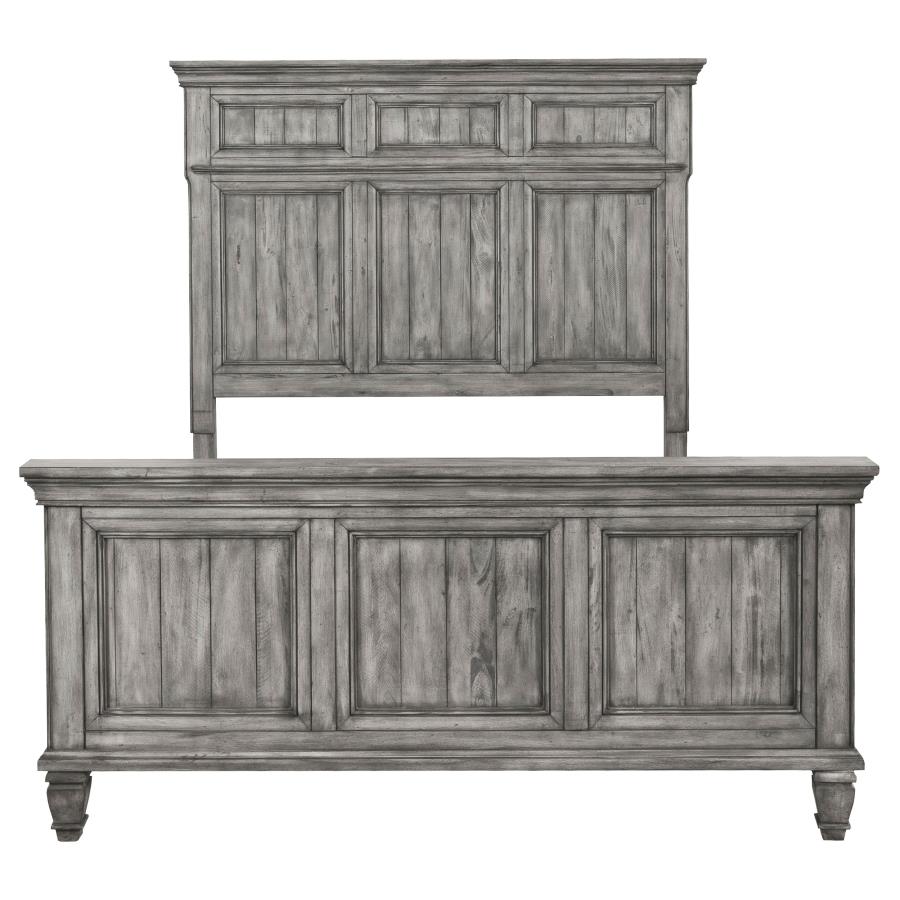 (image for) Avenue 4-piece Eastern King Bedroom Set Weathered Grey