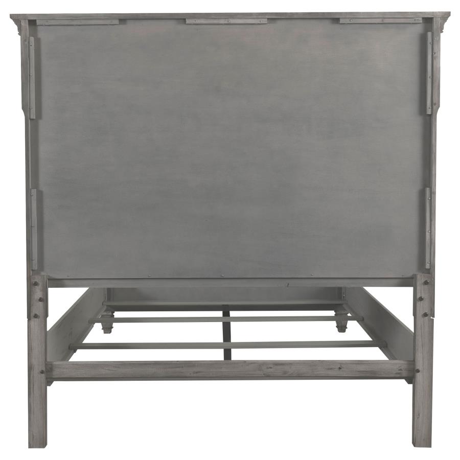 (image for) Avenue 4-piece Eastern King Bedroom Set Weathered Grey