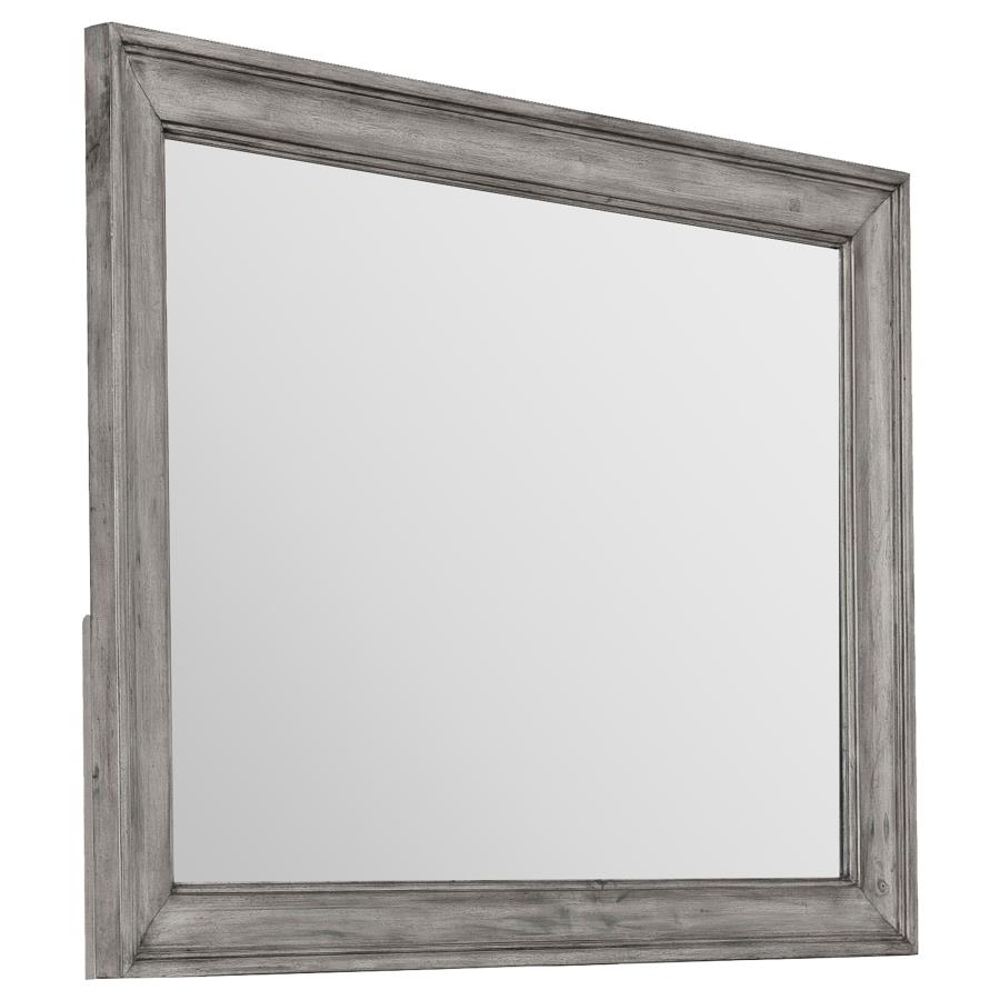 (image for) Avenue Dresser Mirror Weathered Grey - Click Image to Close