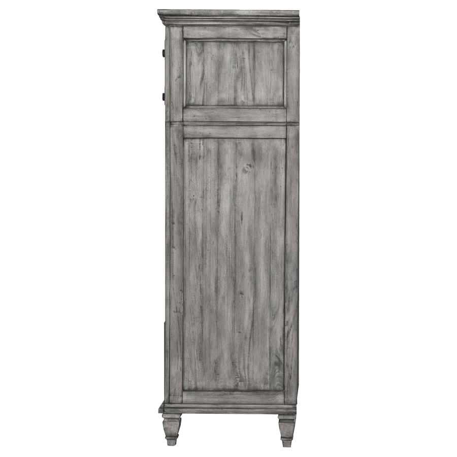 (image for) Avenue 8-drawer Bedroom Chest Weathered Grey