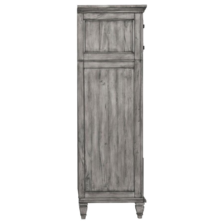 (image for) Avenue 8-drawer Bedroom Chest Weathered Grey