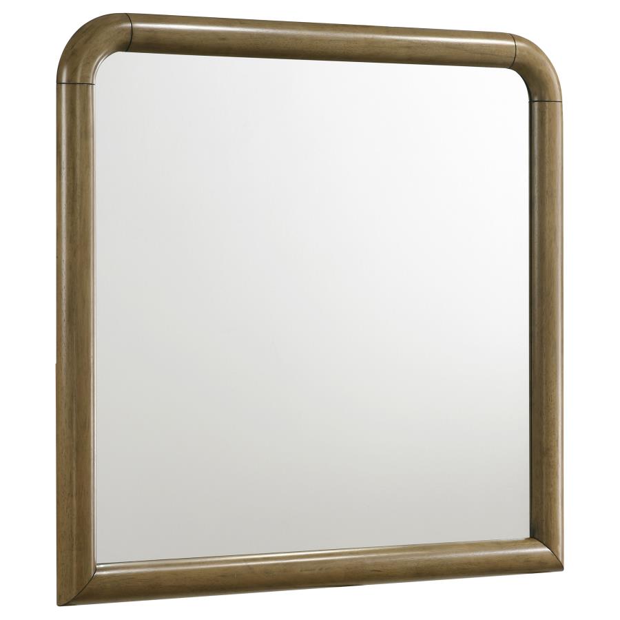 (image for) Amsbury Dresser Mirror Nutmeg - Click Image to Close