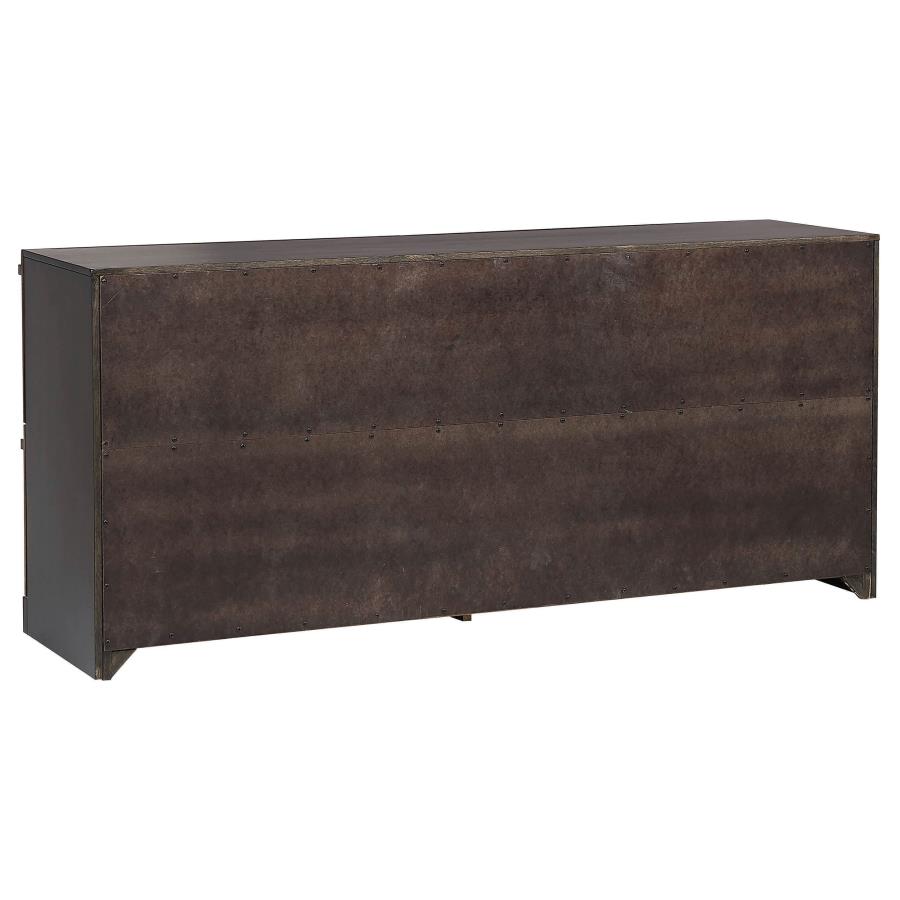 (image for) Azalia 4-drawer Dresser Walnut