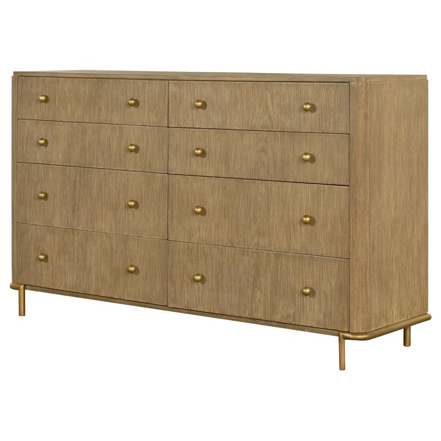 (image for) Arini 8-drawer Dresser Sand Wash