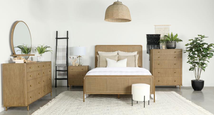 Modal Additional Images for Arini 8-drawer Dresser with Mirror Sand Wash