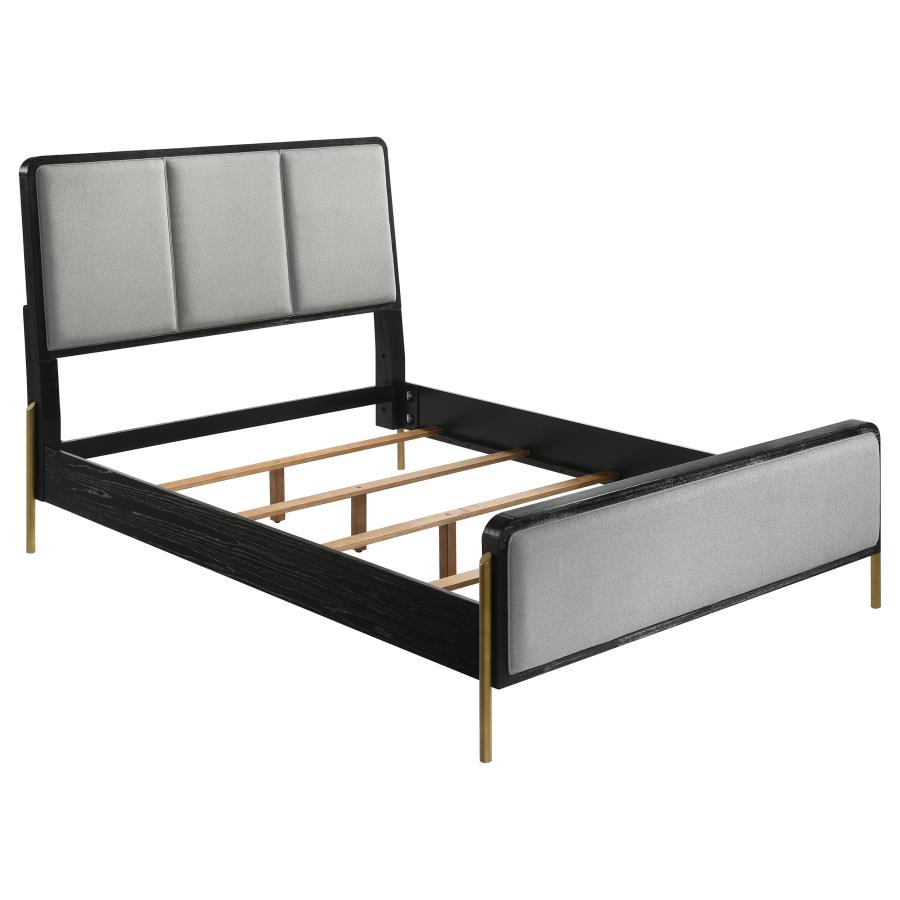 (image for) Arini 5-piece Eastern King Bedroom Set Black and Grey