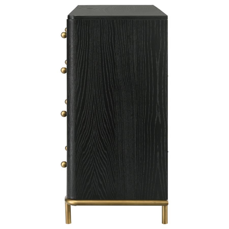 (image for) Arini 8-drawer Dresser Black