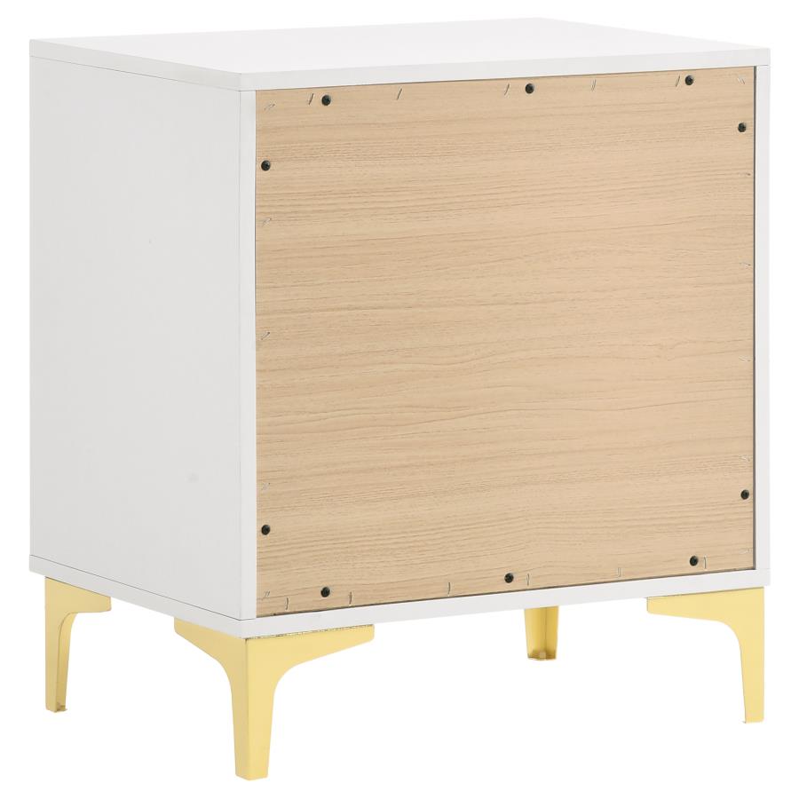 (image for) Kendall 2-drawer Nightstand White