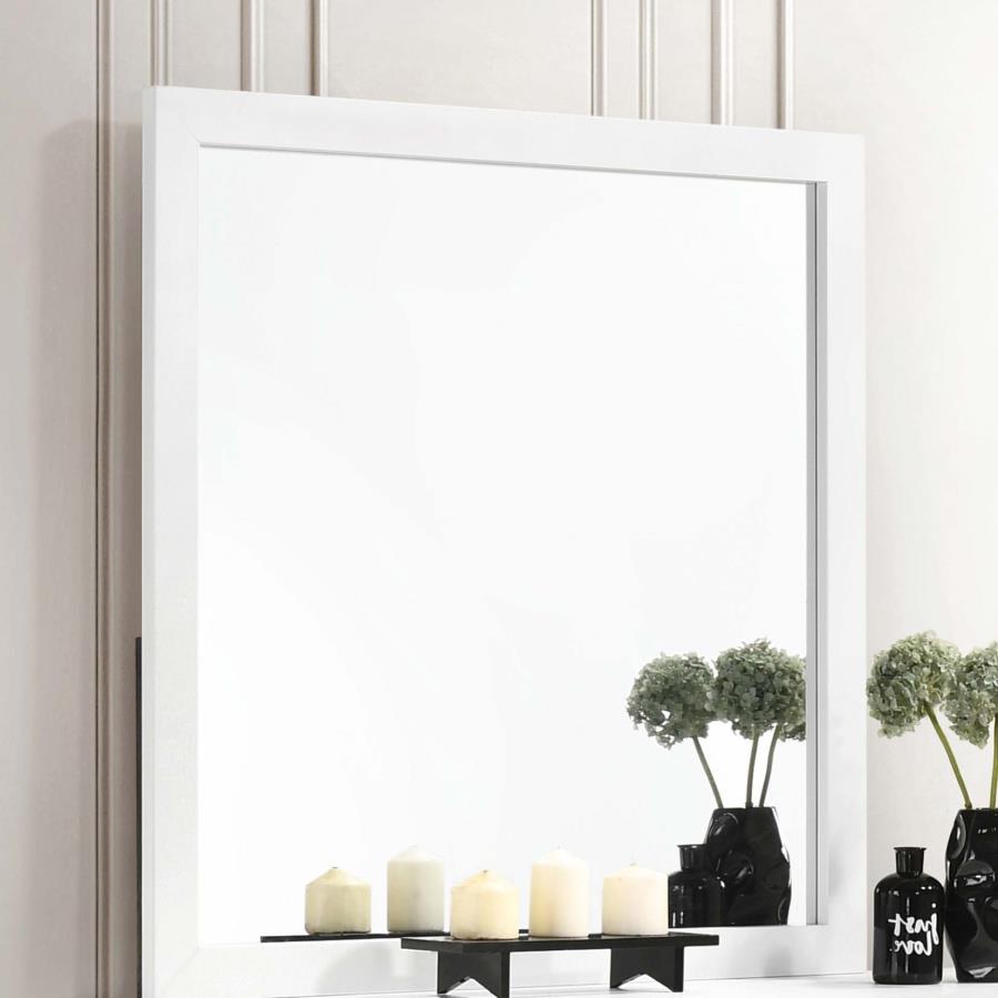 (image for) Kendall Dresser Mirror White