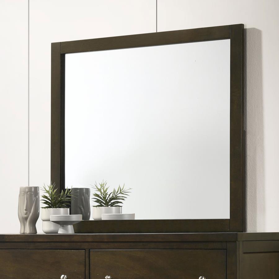 (image for) Wilkes Dresser Mirror Dark Cocoa