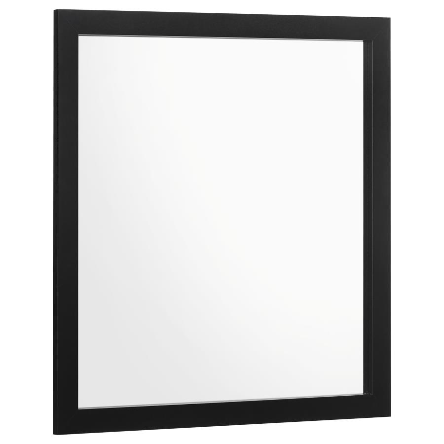 (image for) Kendall Dresser Mirror Black - Click Image to Close